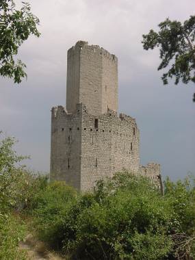 Toren van ruine de l'Ourtenbourg