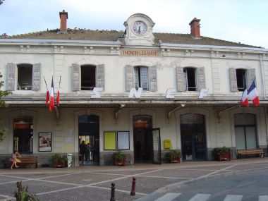 Het station van Thonon-les-Bains