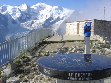 Top van Le Br�vent (2525 meter)