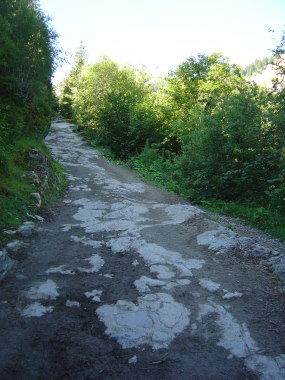 Oude Romeinse weg 'des Rochassets'