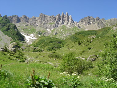 Berglandschap nabij La Balme